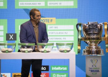 O sorteio das oitavas de final da Copa do Brasil será realizado nesta quinta-feira