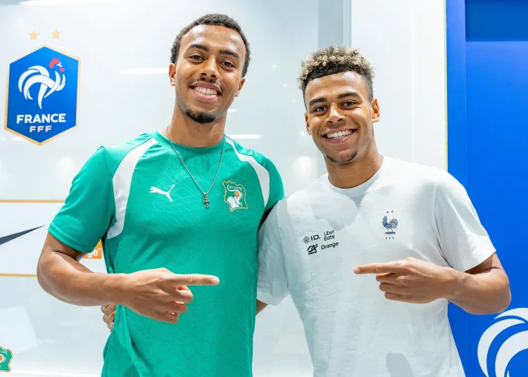 Em duelo de irmãos, Guéla Doué marca e Costa do Marfim bate França