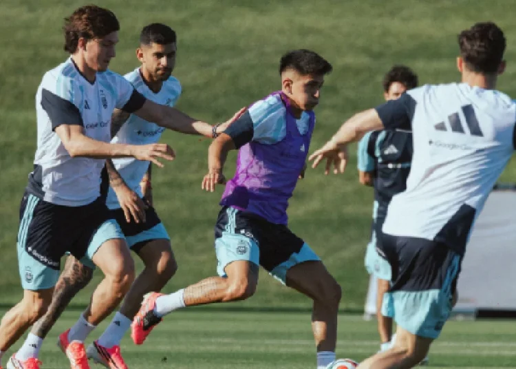 Treino para Copa e situação de Messi e lesionados